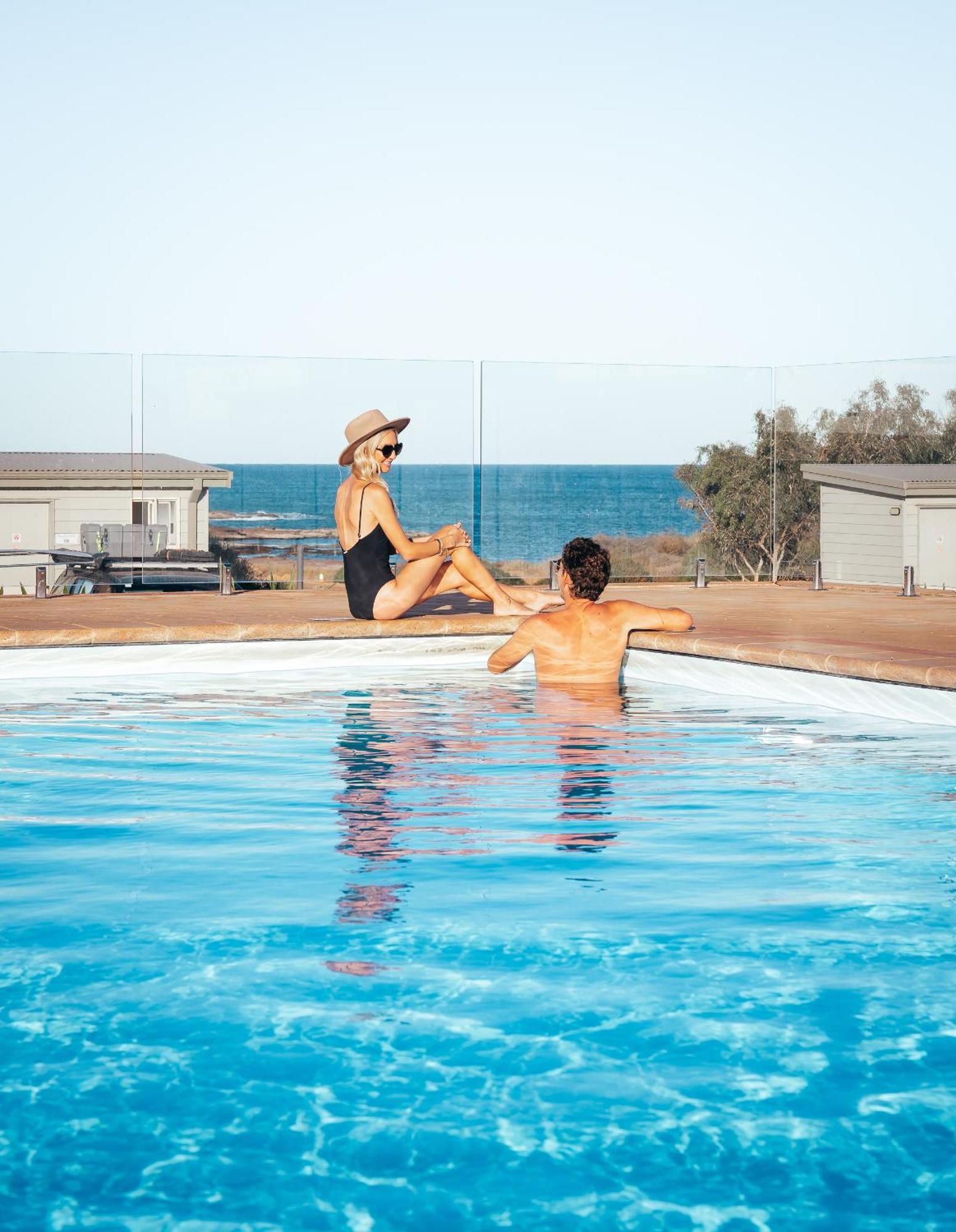 فندق Kalbarri Red Bluff Tourist Park المظهر الخارجي الصورة