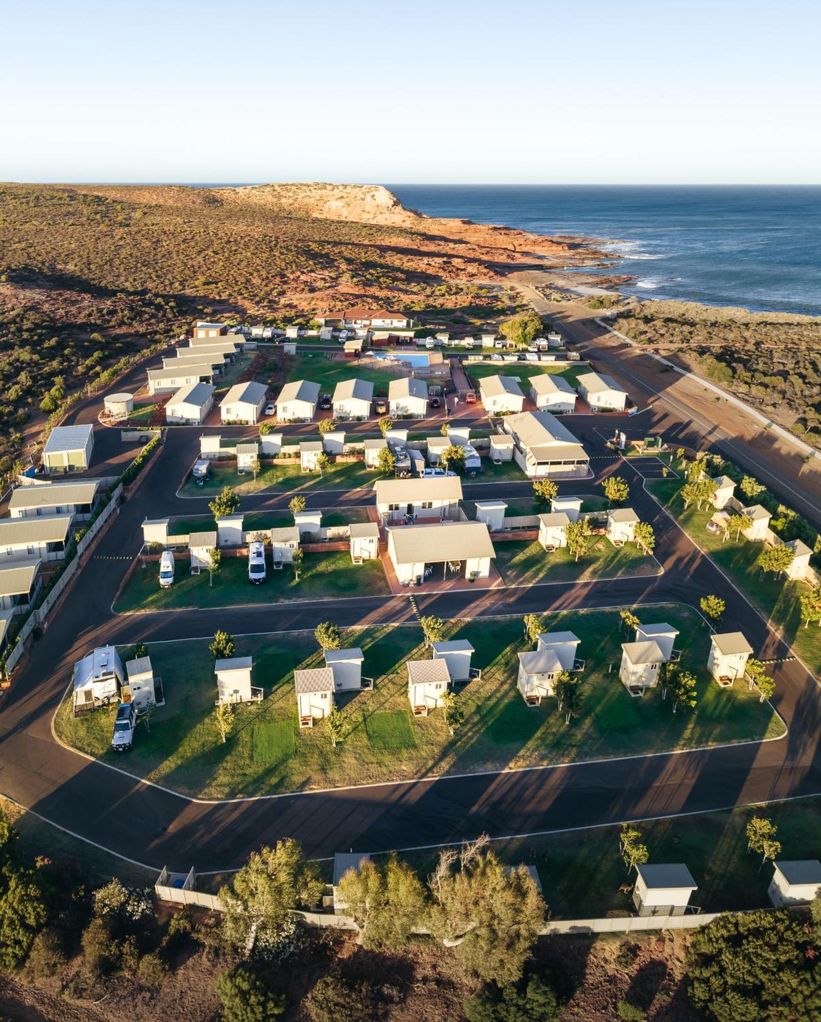 فندق Kalbarri Red Bluff Tourist Park المظهر الخارجي الصورة